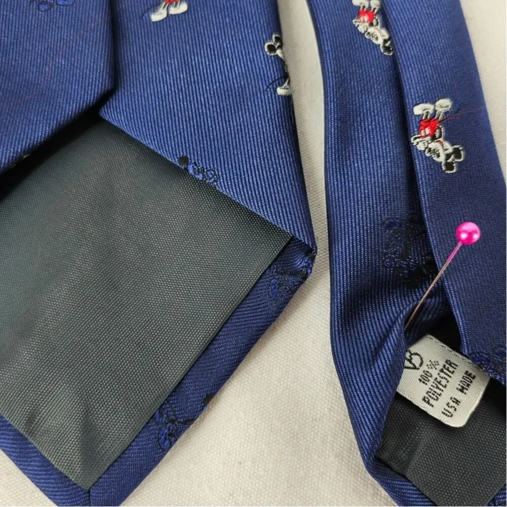 DISNEY BALANCINE PRESENTS THE TIE WORK MICKEY MOUSE MEN'S BLUE 3.5